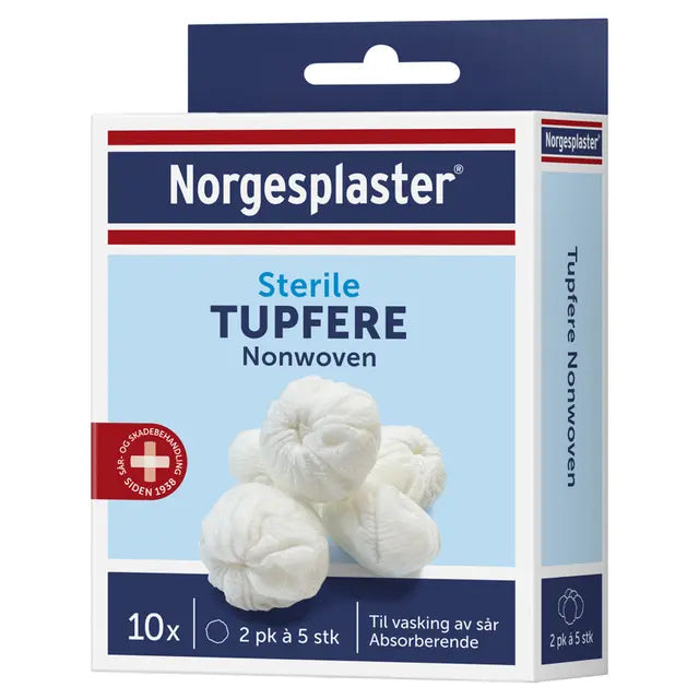 Tupfere 2 pk à 5 stk intern BIL
