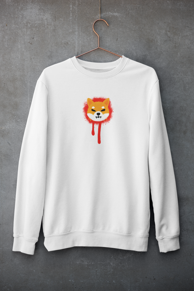 SHIBA CREWNECK – CRYPTO ART